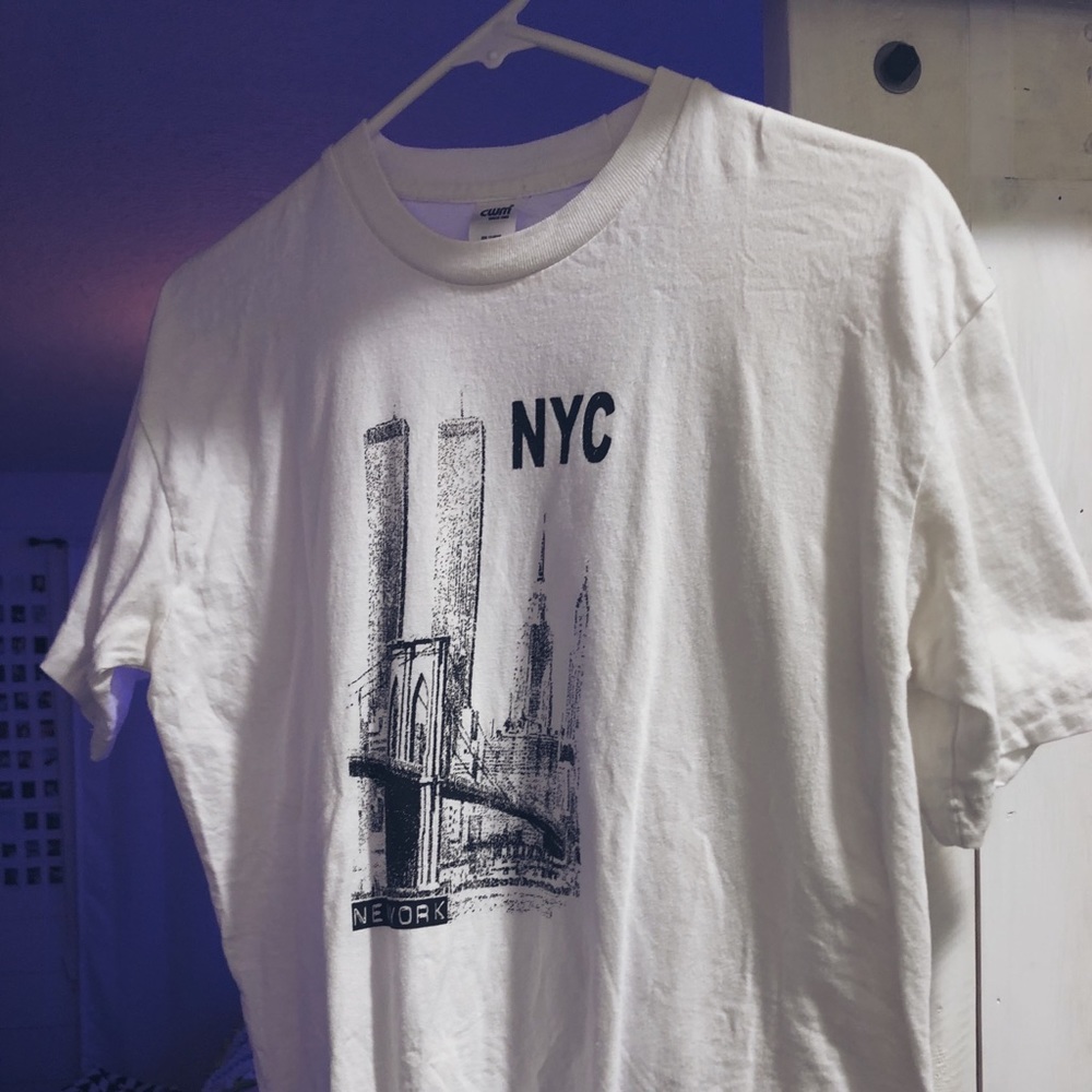 RARE twin towers tshirt